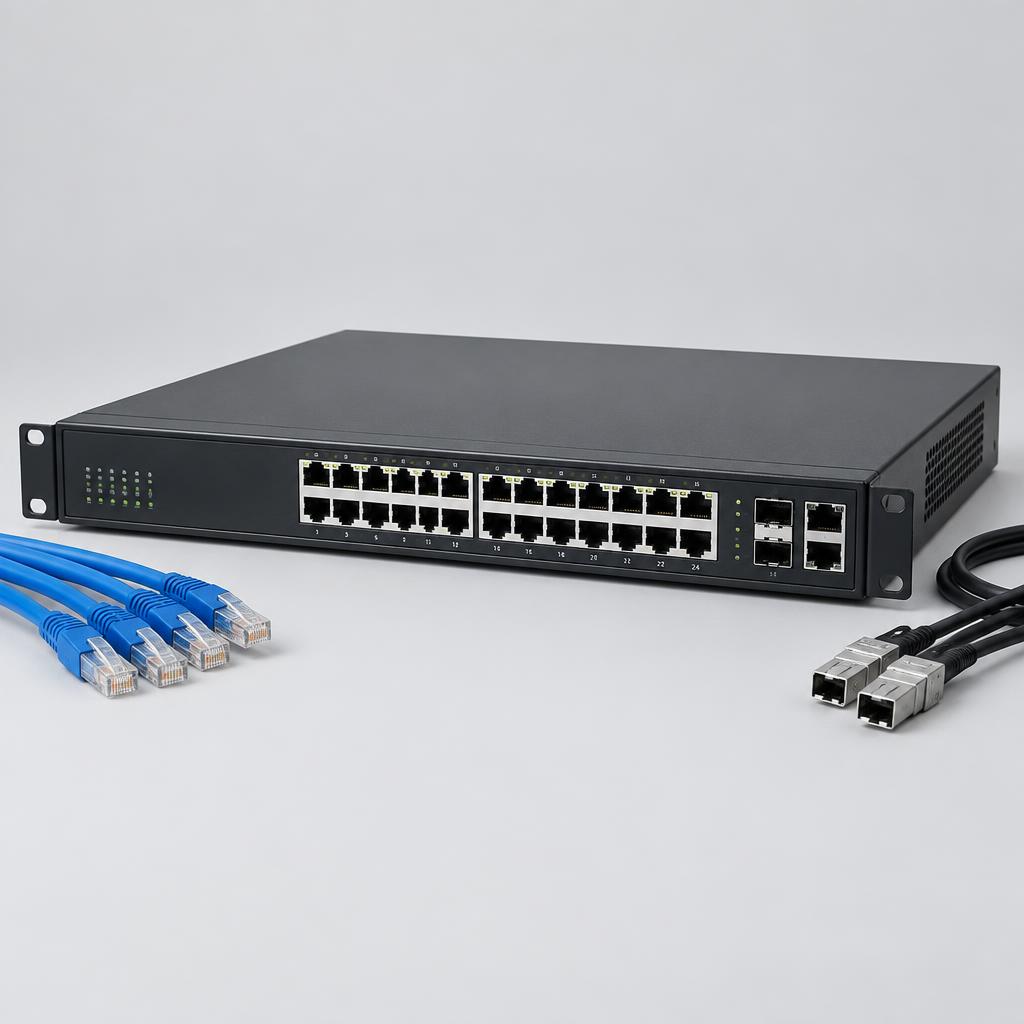 Corvane 24-Port PoE+ Switch